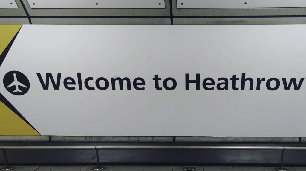 welcome to heathrow airport